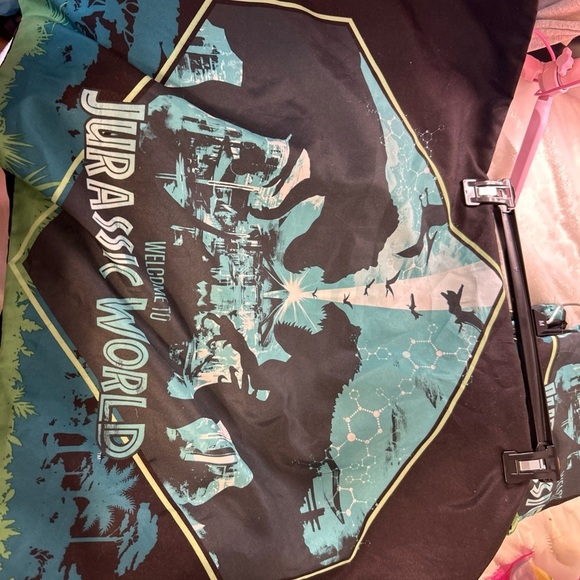 Jurassic World Black and Blue (10 in all) 19x25 standard pillow shams - Picture 2 of 8